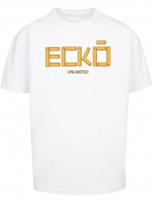 Тениска ECKOTS1151M STICKS T-Shirt white L