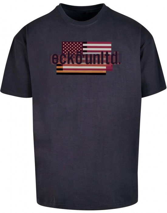 Тениска ECKOTS1154M FLAG T-Shirt navy XL
