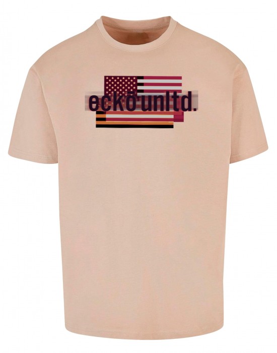 Тениска ECKOTS1154M FLAG T-Shirt wet sand XXL