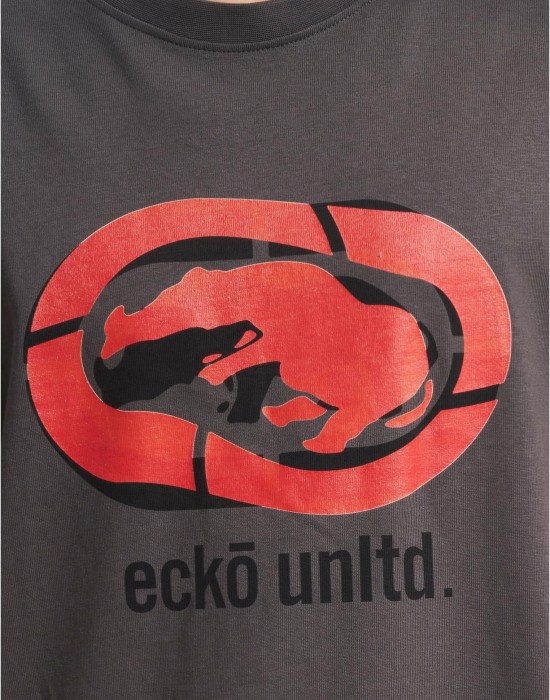 Тениска ECKOTS1167M Swirl T-Shirt magnet XXL