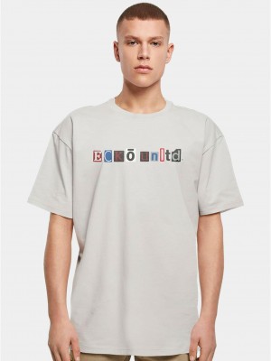 Тениска ECKOTS1168M Magazine T-Shirt lightasphalt S