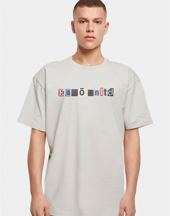 Тениска ECKOTS1168M Magazine T-Shirt lightasphalt S