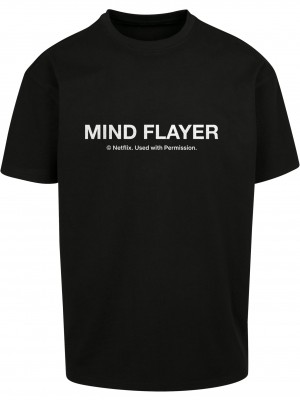 Тениска Stranger Things Mind Flayer Heavy Oversize Tee black XXL