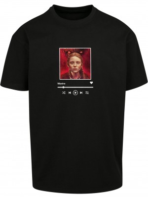 Тениска Stranger Things Dear Billy Heavy Oversize Tee black XXL