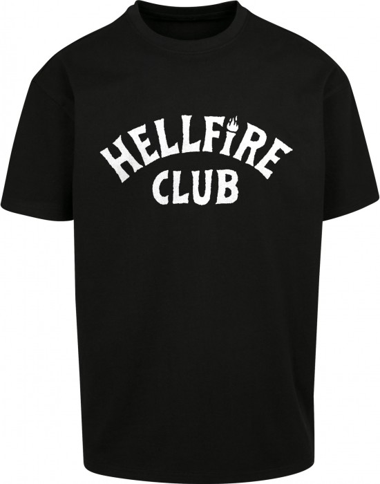 Тениска Stranger Things Hellfire Club Heavy Oversize Tee black XXL