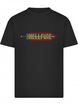 Тениска Stranger Things Hawkins High Club Loose Tee black XXL