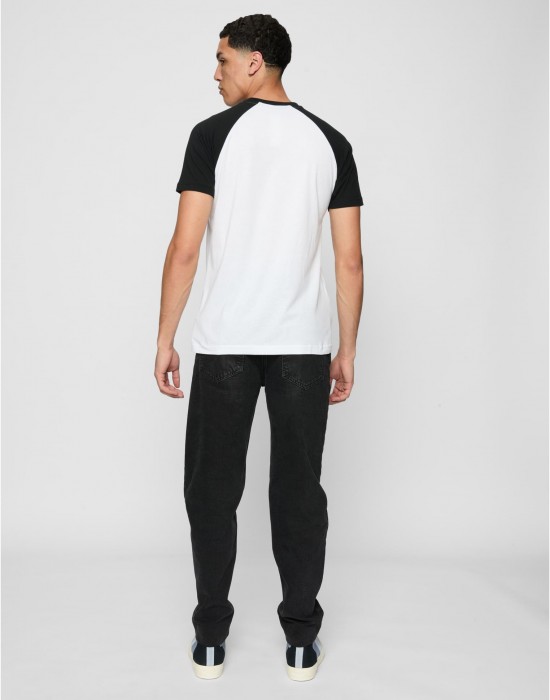 Тениска Iron Maiden Logo Baseball Tee black XXL