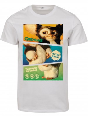 Тениска Gremlins Split Poster Tee white XS
