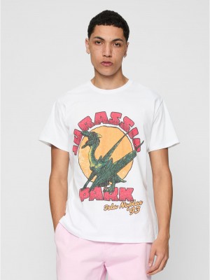 Тениска Jurassic Park Isla Nybla Tee white XXL