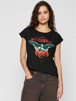 Тениска Ladies My Chemical Romance Angle Of Water Tee black XS