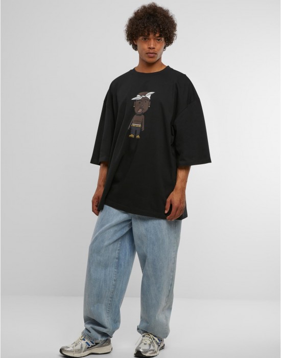 Дамска тениска LA Sketch Huge Tee black XXL