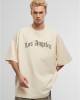 Тениска Los Angeles Wording New Huge Tee whitesand XXL