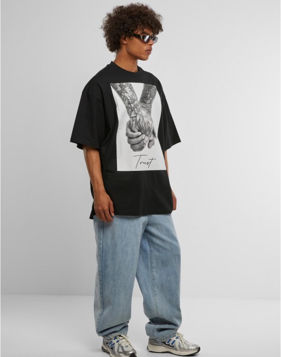 Тениска Trust 2.0 New Huge Tee black XXL