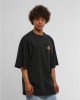 Тениска Rose Huge Tee black XXL