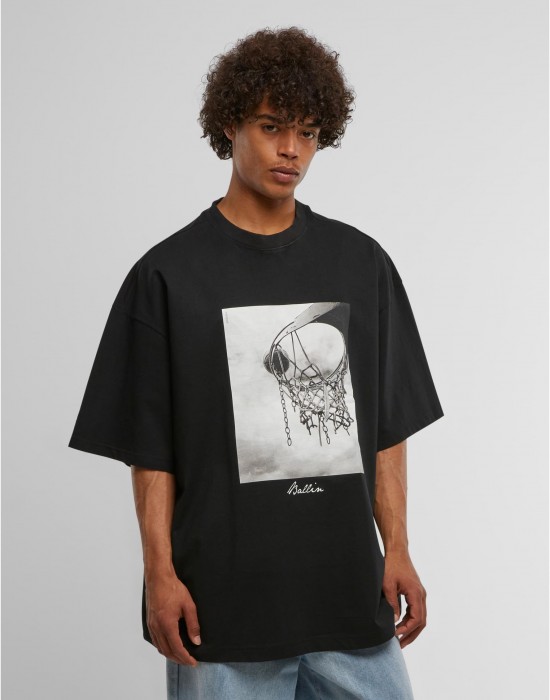 Тениска Ballin 2.0 New Huge Tee black XXL
