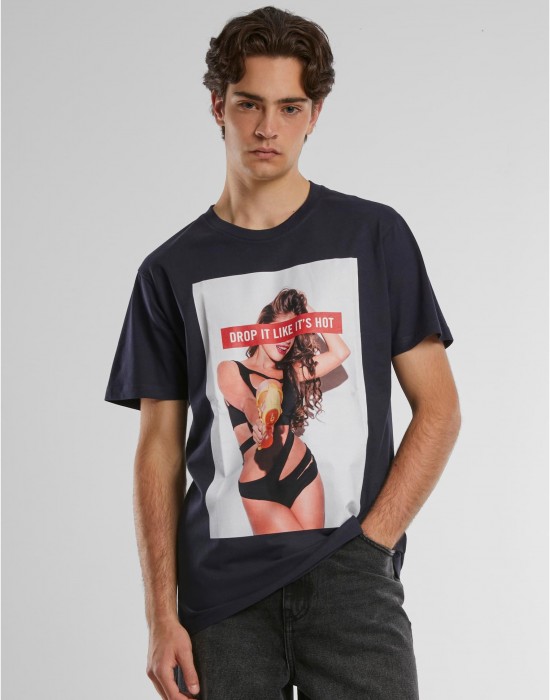 Тениска Drop It Tee navy S
