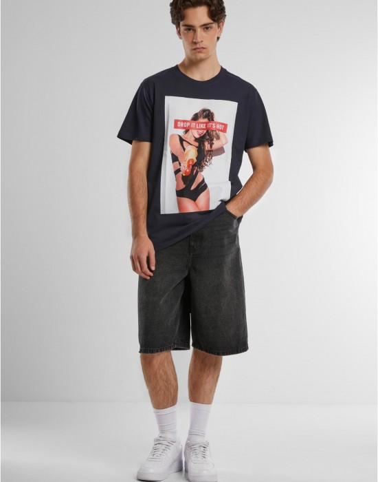 Тениска Drop It Tee navy S