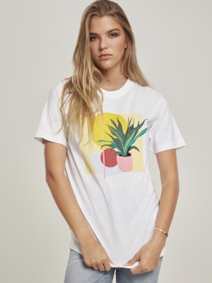 Дамска тениска Ladies Planet Art Tee white XS