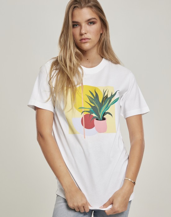 Дамска тениска Ladies Planet Art Tee white XS