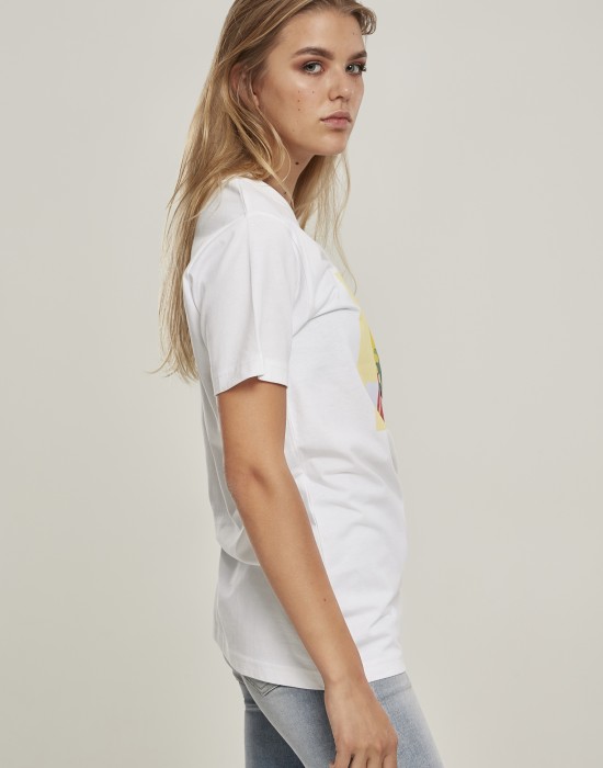 Дамска тениска Ladies Planet Art Tee white XS