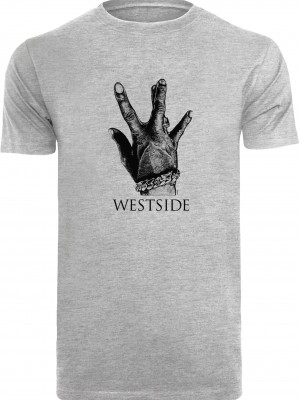 Тениска Westside Connection 2.0 Tee heather grey XL