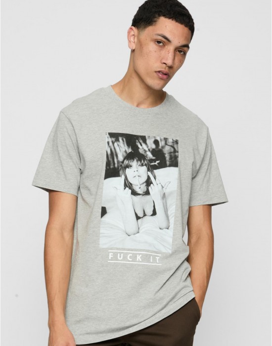 Тениска Fuck It 2.0 Tee heather grey XXL