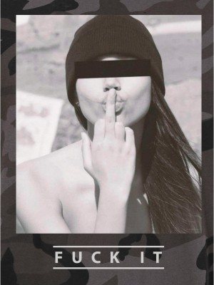 Тениска F#?KIT Tee darkcamo XXL