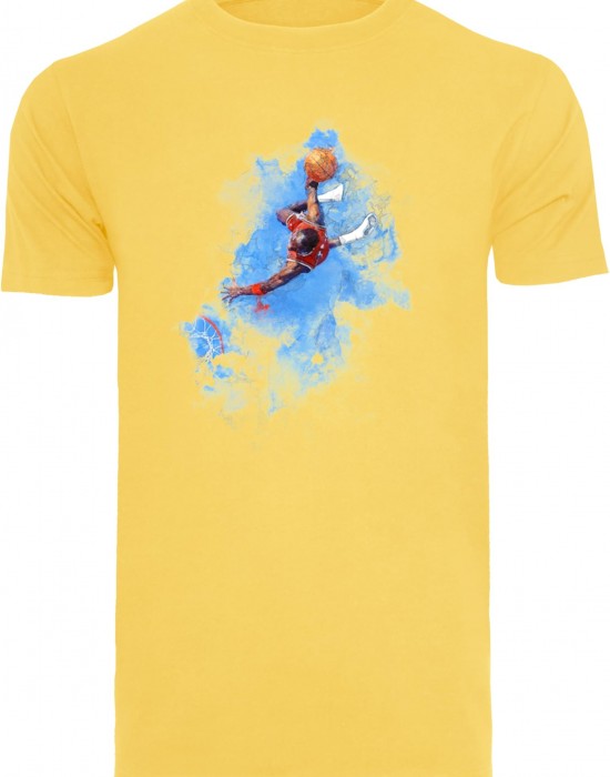 Тениска Basketball Clouds Tee taxi yellow XXL