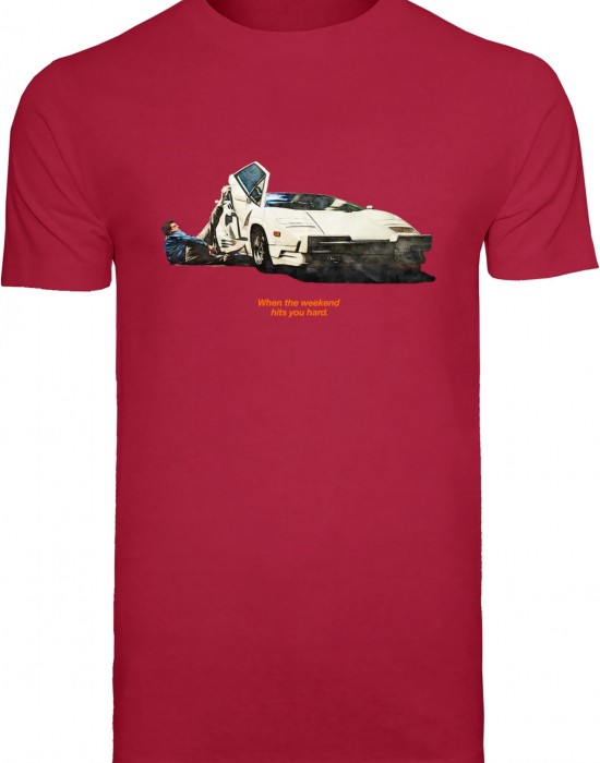 Тениска Weekend Wolf Tee burgundy L