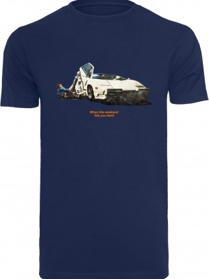 Тениска Weekend Wolf Tee light navy XXL