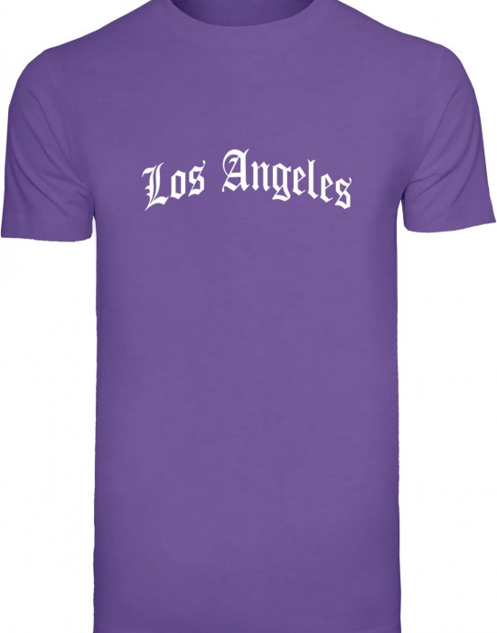 Тениска Los Angeles Wording Tee ultraviolet XXL