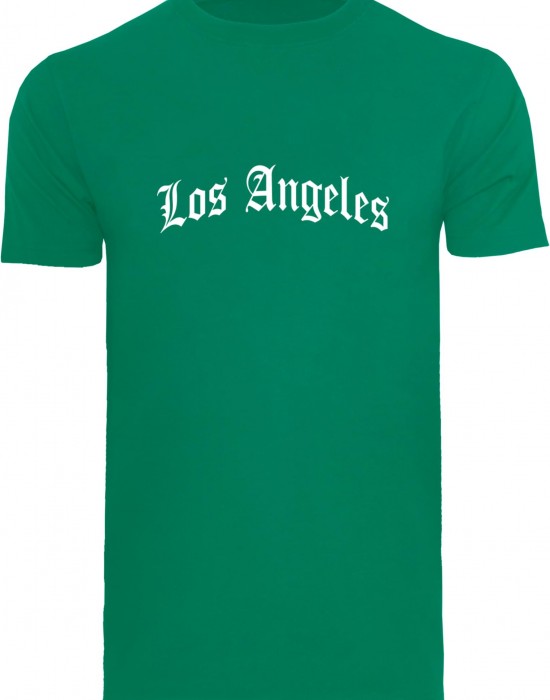 Тениска Los Angeles Wording Tee forest green L