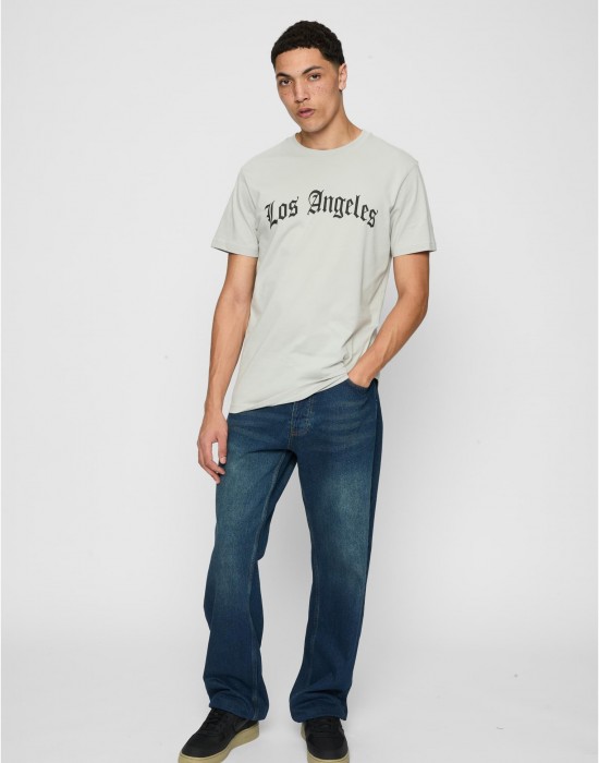 Тениска Los Angeles Wording Tee lightasphalt XXL