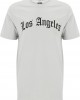 Тениска Los Angeles Wording Tee lightasphalt XXL