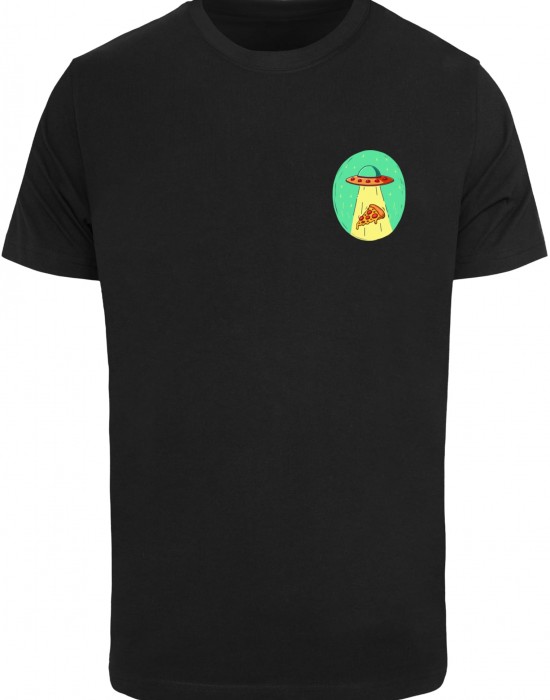 Тениска Ufo Pizza Tee black XS