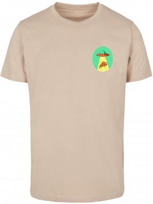 Тениска Ufo Pizza Tee sand XXL