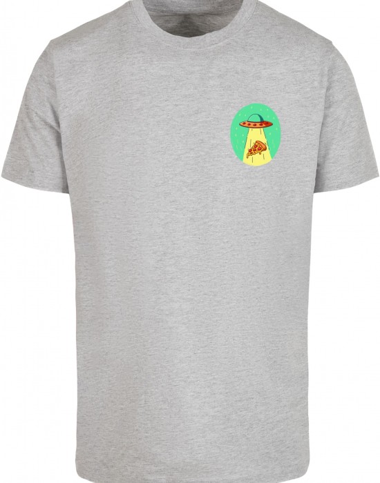 Тениска Ufo Pizza Tee heather grey XL