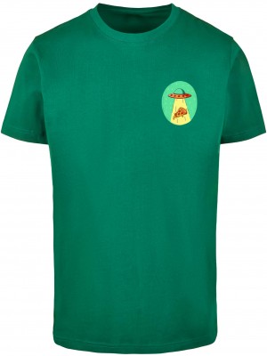 Тениска Ufo Pizza Tee forest green XL