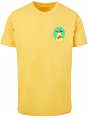 Тениска Ufo Pizza Tee taxi yellow XXL