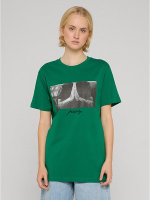 Дамска тениска Ladies Pray Tee forest green XS