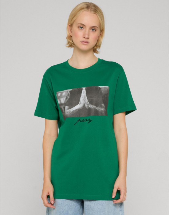 Дамска тениска Ladies Pray Tee forest green XS