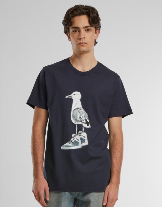 Тениска Seagull Sneakers Tee navy XXL
