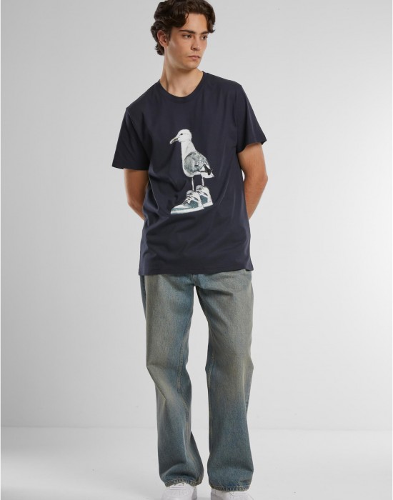 Тениска Seagull Sneakers Tee navy XXL