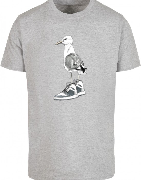 Тениска Seagull Sneakers Tee heather grey XXL