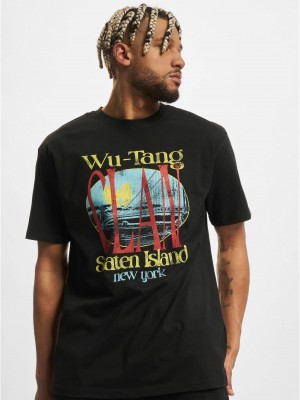 Тениска Wu Tang Staten Island Oversize Tee black L