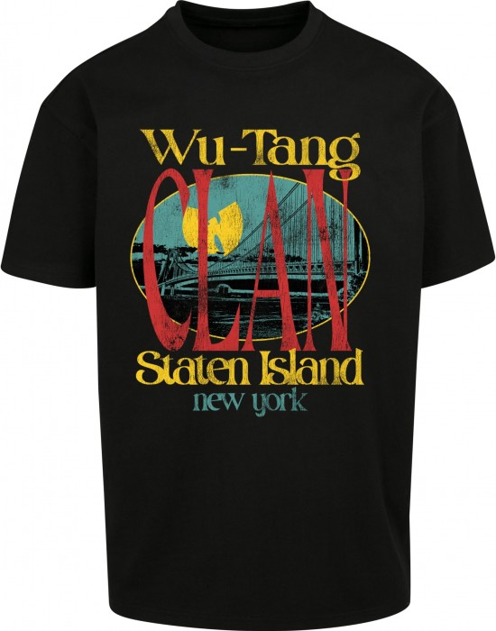 Тениска Wu Tang Staten Island Oversize Tee black L