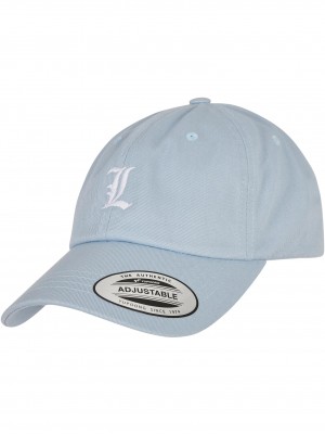 Шапка с козирка Letter Lightblue Low Profile Cap L one size
