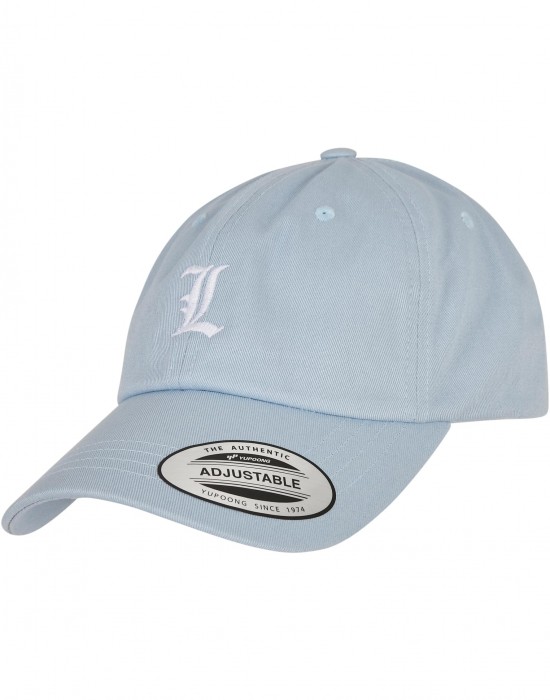 Шапка с козирка Letter Lightblue Low Profile Cap L one size