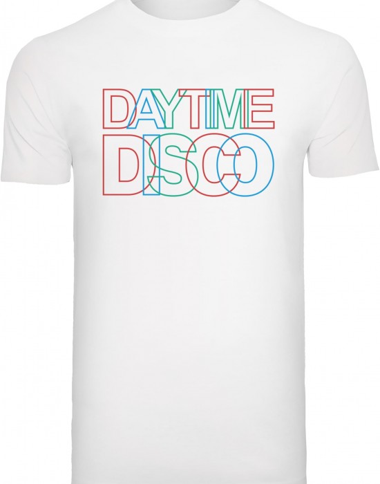 Тениска Daytime Disco Tee T-Shirt Round Neck white XS