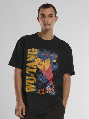 Тениска Wu-Tang Clan Enter the Wu Oversize Tee black M
